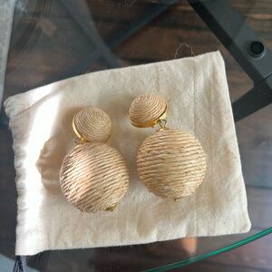 Tuckernuck Raffia Lantern Earrings